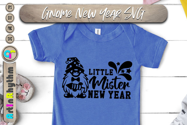 Little Mister New year svg, Happy new year svg, baby svg SVG Artinrhythm shop 