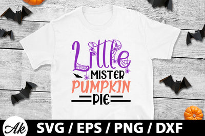 Little mister pumpkin pie svg SVG akazaddesign 