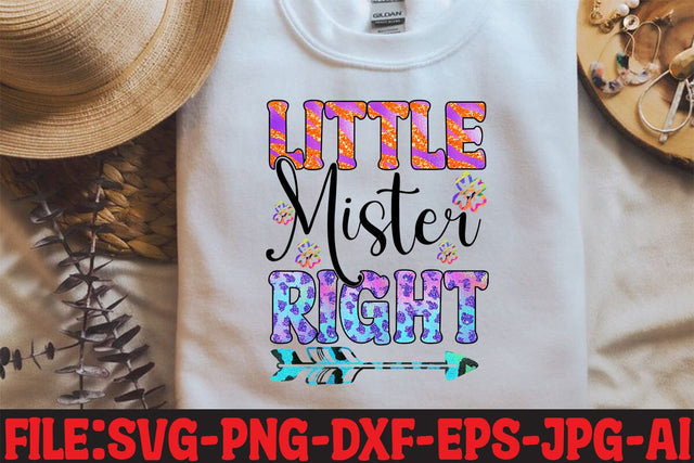Little Mister Right Sublimation Sublimation MStudio 