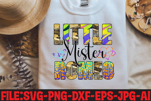 Little mister romeo Sublimation SVG MStudio 