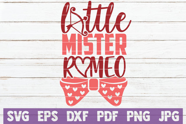 Little Mister Romeo SVG MintyMarshmallows 