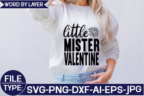 LITTLE MISTER VALENTINE SVG Cut File SVG Studio Innate 