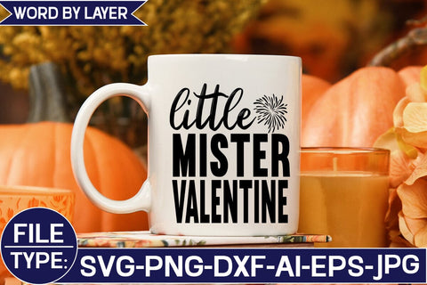 LITTLE MISTER VALENTINE SVG Cut File SVG Studio Innate 