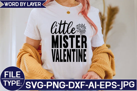 LITTLE MISTER VALENTINE SVG Cut File SVG Studio Innate 