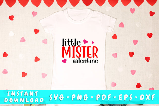 Little Mister Valentine SVG SVG HappyDesignStudio 