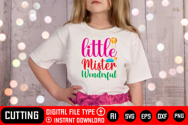 Little Mister Wonderful SVG CraftlabSvg29 