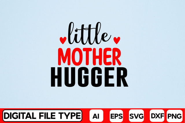 Little Mother Hugger SVG CraftlabSvg29 