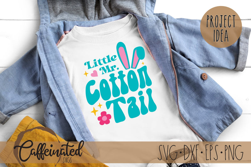 Little Mr. Cotton Tail SVG SVG Caffeinated SVGs 