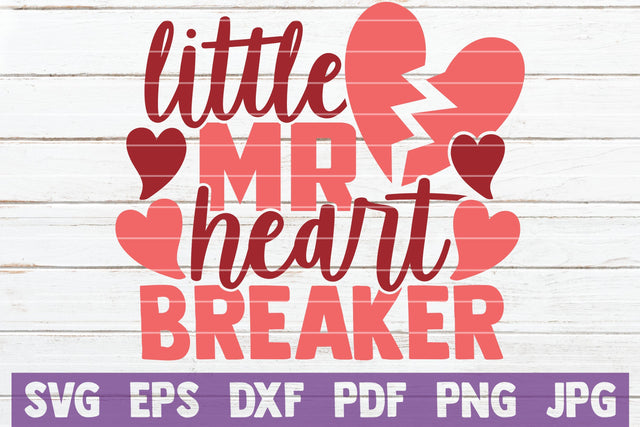 Little Mr Heart Breaker SVG MintyMarshmallows 