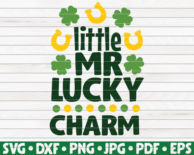 Little mr. lucky charm SVG | St. Patrick's Day SVG HQDigitalArt 