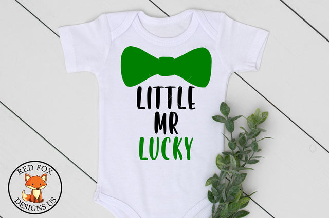 Little Mr Lucky SVG | St Patrick's Day Baby's First SVG RedFoxDesignsUS 
