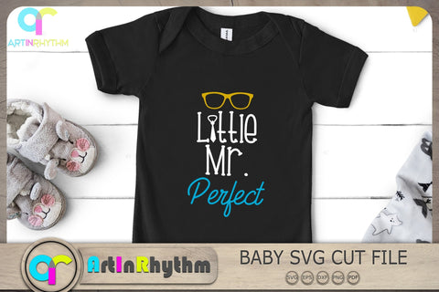 Little Mr. Perfect Svg, Baby Boy Svg, Baby Svg, Baby Quotes Svg SVG Artinrhythm shop 