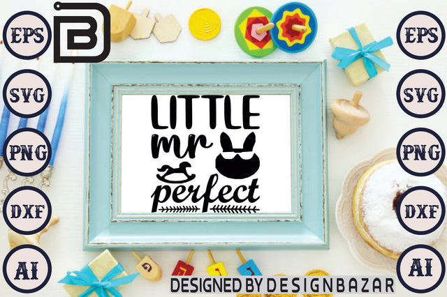 Little Mr Perfect SVG Craftlabsvg24 