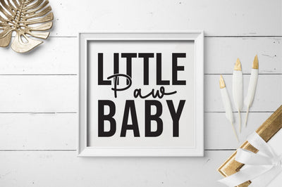 little paw baby SVG SVGista 