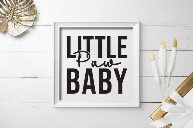 little paw baby SVG SVGista 