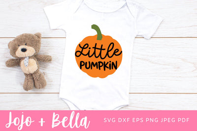 Little Pumpkin SVG, Pumpkin Svg Kid's Pumpkin Svg, Little Pumpkin Png, Little Pumpkin Cut File, Svg file for Cricut, Silhouette, Sublimation SVG Jojo&Bella 