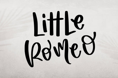 Little Romeo SVG SVG dapiyupi store 