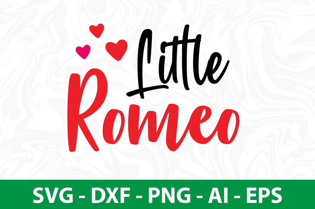 Little Romeo-svg - So Fontsy