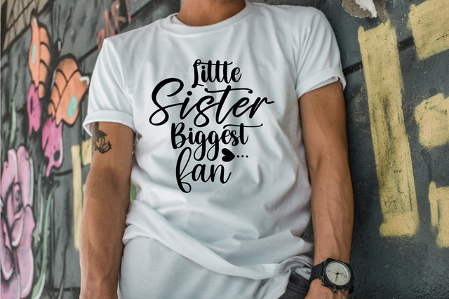 Little Sister Biggest Fan SVG orpitasn 
