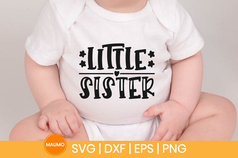 Little sister, siblings svg quote SVG Maumo Designs 
