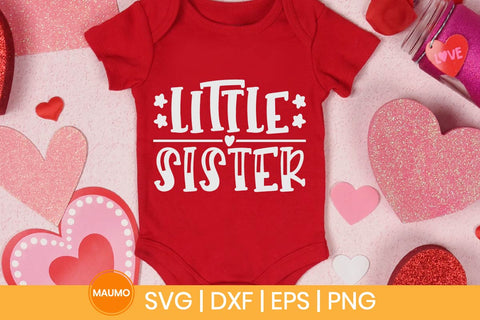 Little sister, siblings svg quote SVG Maumo Designs 