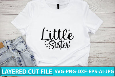 Little Sister SVG Cut File SVG Syaman 
