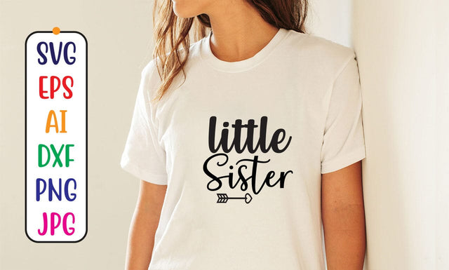Little Sister SVG Cut File SVG Syaman 