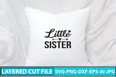 Little Sister SVG Cut File SVG Syaman 