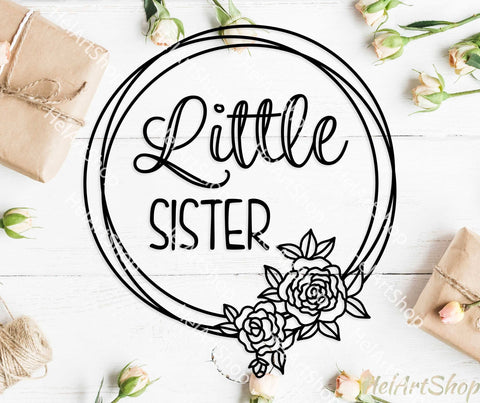 Little sister svg SVG _HelArtShop_ 