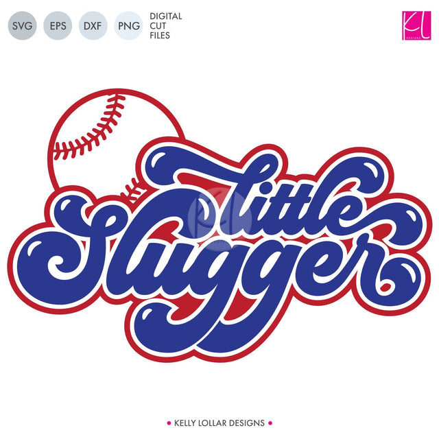 Little Slugger SVG Kelly Lollar Designs 