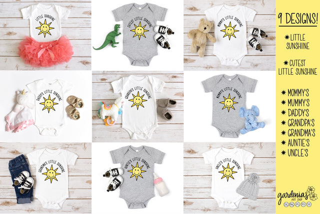 Little Sunshine Bundle SVG Gardenias Art Shop 