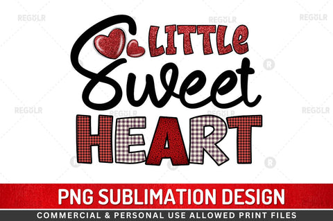 Little sweet heart Sublimation PNG Sublimation Regulrcrative 