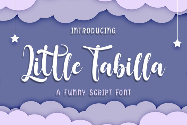 Little Tabilla Font Rochart studio 