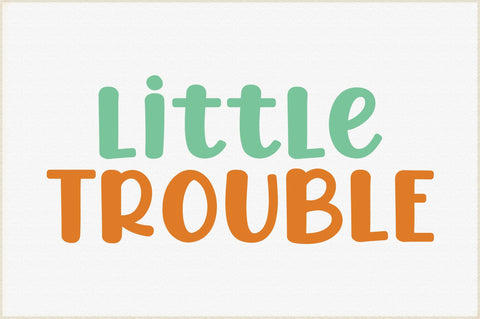 little trouble svg SVG Creativeart88 