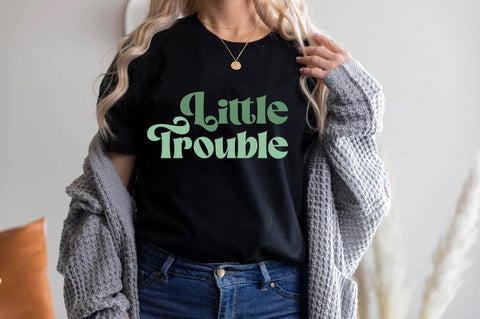 Little Trouble Svg SVG Creativeart88 