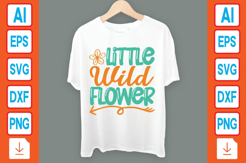 Little Wild Flower SVG Craftlabsvg24 