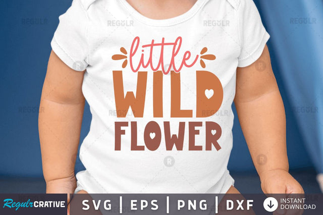 Little wild flower SVG SVG Regulrcrative 