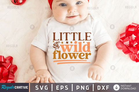 Little wild flower SVG SVG Regulrcrative 