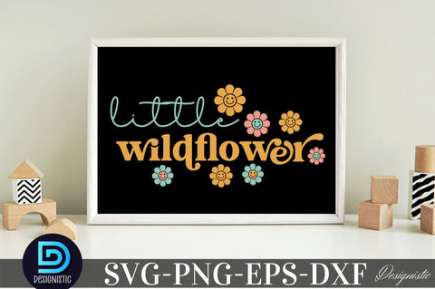 Little wildflower, Baby SVG SVG DESIGNISTIC 