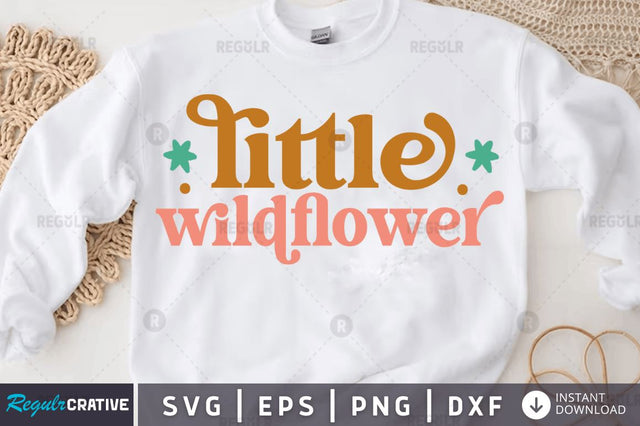 Little wildflower SVG SVG Regulrcrative 