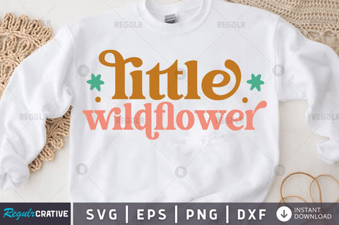 Little wildflower SVG SVG Regulrcrative 