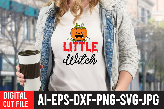 Little Witch SVG Cut File SVG BlackCatsMedia 