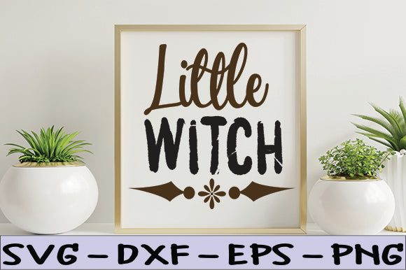 Little witch SVG thesvgfactory 