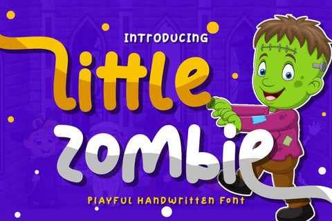 Little Zombie Font Madatype Studio 