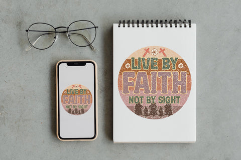 Live By Faith, Not By Sight Sublimation Sublimation Jagonath Roy 