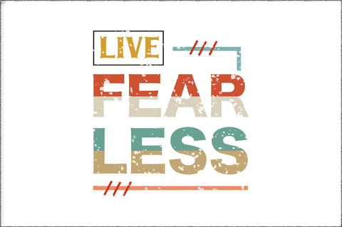 Live Fear Less Christian Sublimation Sublimation Jagonath Roy 