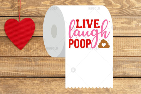 Live laugh poop SVG SVG Regulrcrative 