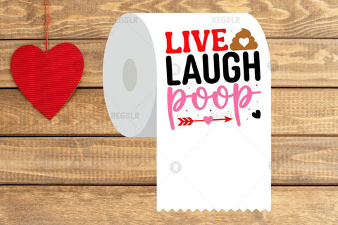 Live laugh poop SVG SVG Regulrcrative 