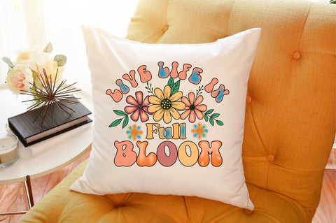 Live Life In Full Bloom Sublimation designartist 