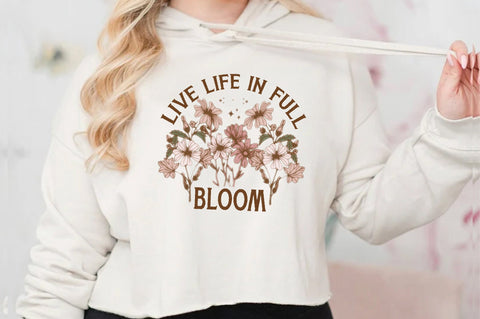 Live Life In Full Bloom Sublimation Sublimation Jagonath Roy 
